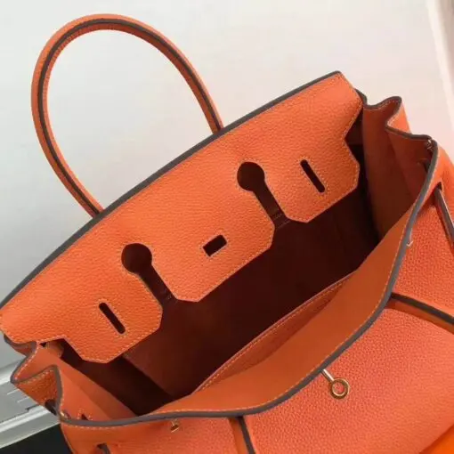 Hermes Birkin Togo Bag Orange 2026 | Drip Kickz Hermes Birkin Togo Bag Orange - Image 3