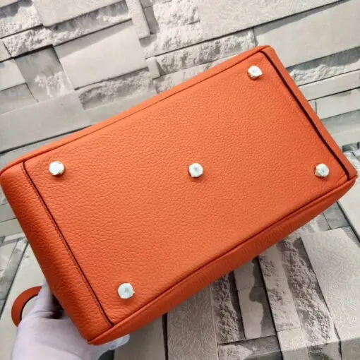 Hermes Lindy Small Bag Orange 2026 | Drip Kickz Hermes Lindy Small Bag Orange - Image 3