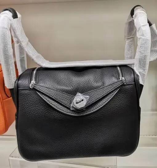 Hermes Lindy 26/30cm Bag Black 2026 | Drip Kickz Hermes Lindy 26/30cm Bag Black