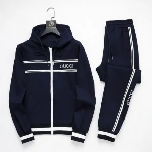 Gucci Tracksuit Navy Blue 2026 | Drip Kickz Gucci Tracksuit Navy Blue