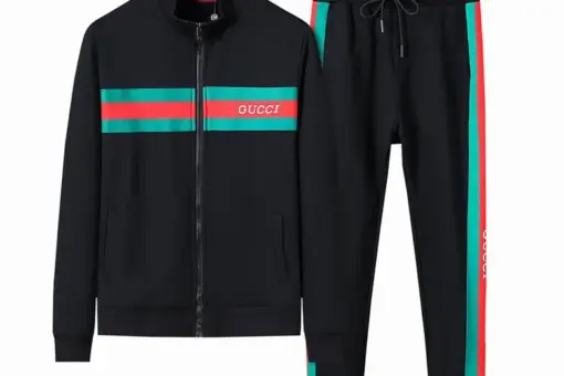 Gucci Sports Jacket Logo Web Ribbon Black