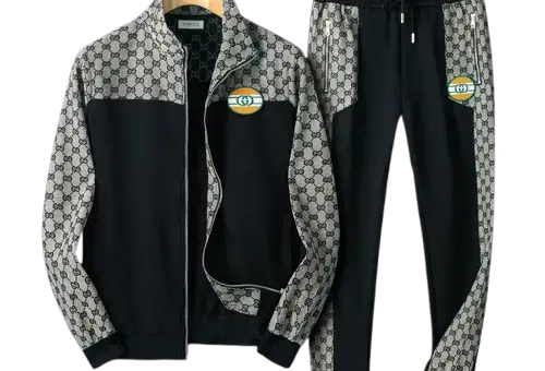 Gucci GG Monogram Tracksuit Black