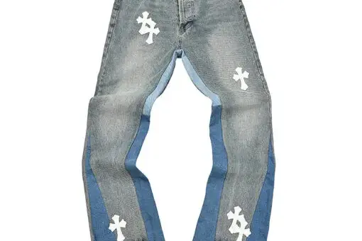 Chrome Hearts x Gallery Dept. Jeans Feded Denim Blue