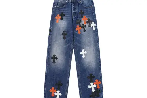 Chrome Hearts Jeans Blue