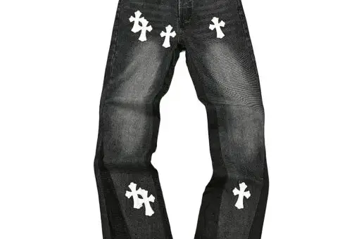 Chrome Hearts Jeans Black