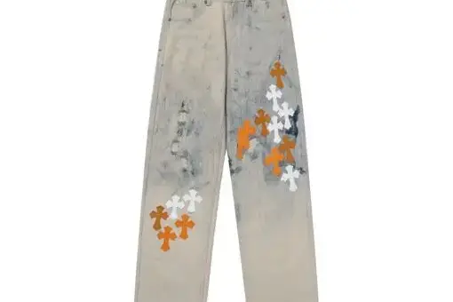 Chrome Hearts Denim Jeans White