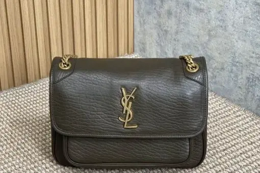 YSL Saint Laurent Niki Mini Bag Olive Green