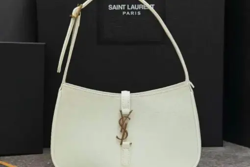 YSL Hobo Bag White