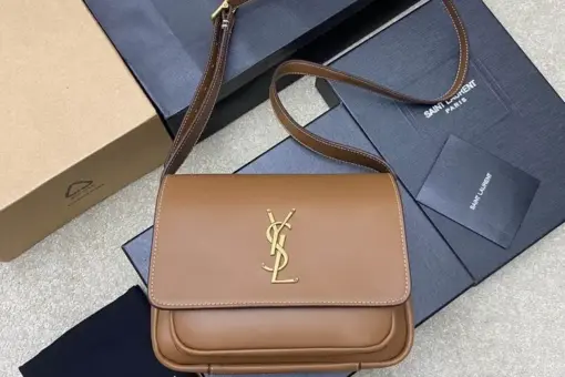 YSL Saint Laurent Niki Besace Brown