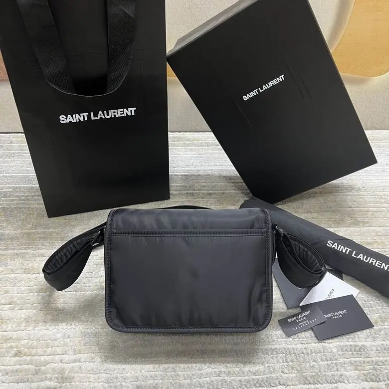 YSL Saint Laurent Niki Messenger In Econyl Black 2026 | Drip Kickz YSL Saint Laurent Niki Messenger In Econyl Black - Image 3