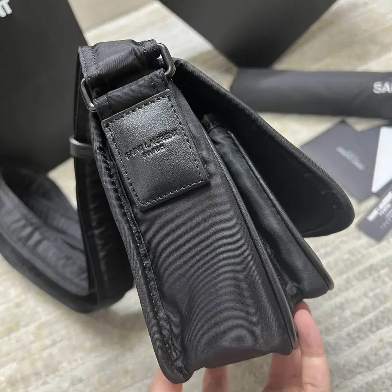 YSL Saint Laurent Niki Messenger In Econyl Black 2026 | Drip Kickz YSL Saint Laurent Niki Messenger In Econyl Black - Image 2