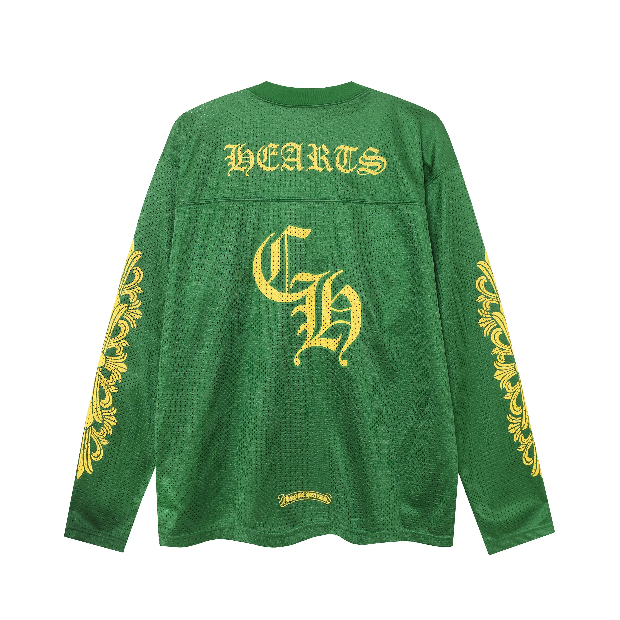 Chrome Hearts Long-Sleeve T-Shirt Green 2026 | Drip Kickz Chrome Hearts Long-Sleeve T-Shirt Green - Image 2