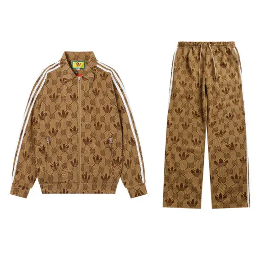 GG Trefoil Zip Suit 2026 | Drip Kickz GG Trefoil Zip Suit