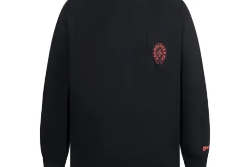 Chrome Hearts x Jesse Jo Stark “Fire of Love” Deadly Doll Long Sleeve T-shirt.