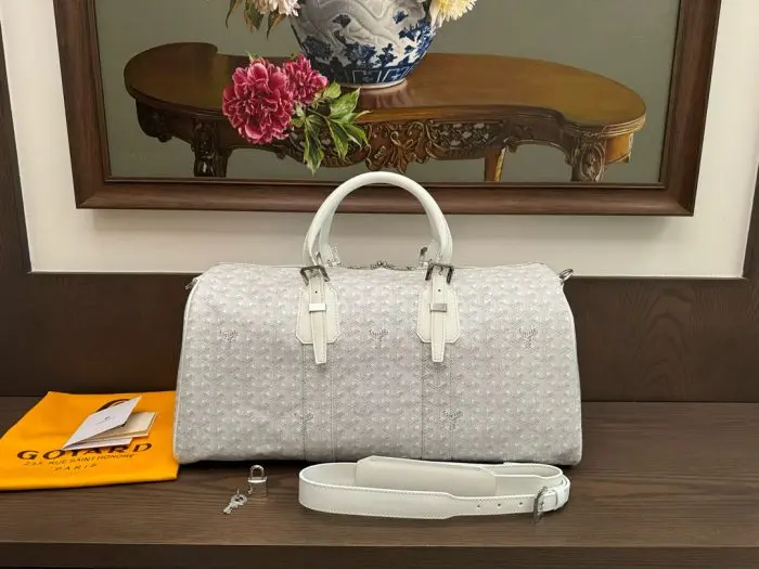 Goyard Boston Bag White 2026 | Drip Kickz Goyard Boston Bag White - Image 3