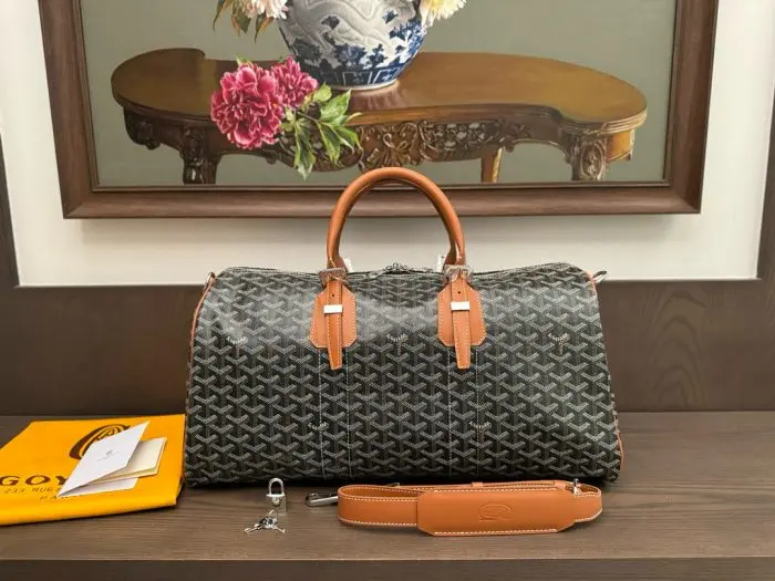 Goyard Boston Bag Black Brown 2026 | Drip Kickz Goyard Boston Bag Black Brown - Image 3