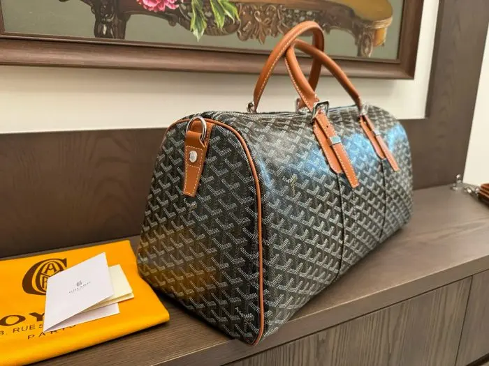 Goyard Boston Bag Black Brown 2026 | Drip Kickz Goyard Boston Bag Black Brown - Image 2