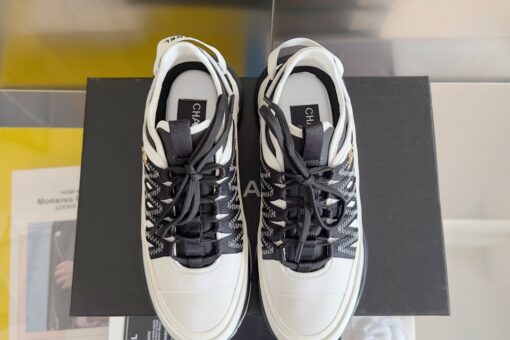 Chanel Sneakers Cream White
