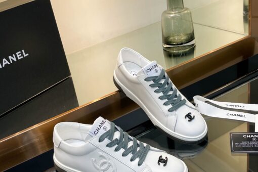 Chanel White Sneakers