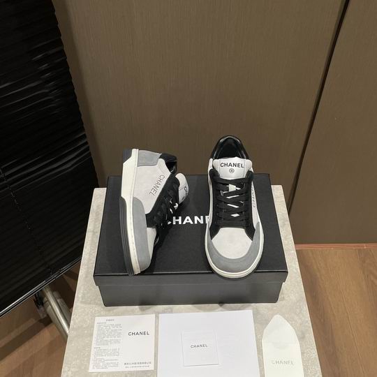 Chanel Sneakers Gray White & Black 2026 | Drip Kickz Chanel Sneakers Gray White & Black - Image 3
