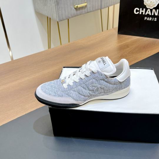 Chanel Sneakers Blue Mixed Fibers 2026 | Drip Kickz Chanel Sneakers Blue Mixed Fibers