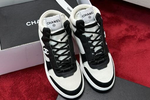Chanel Sneakers Black & White