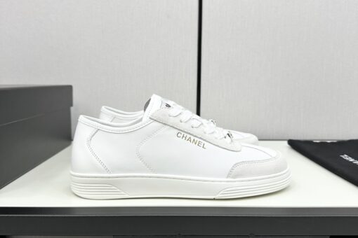 Chanel Sneakers Full White
