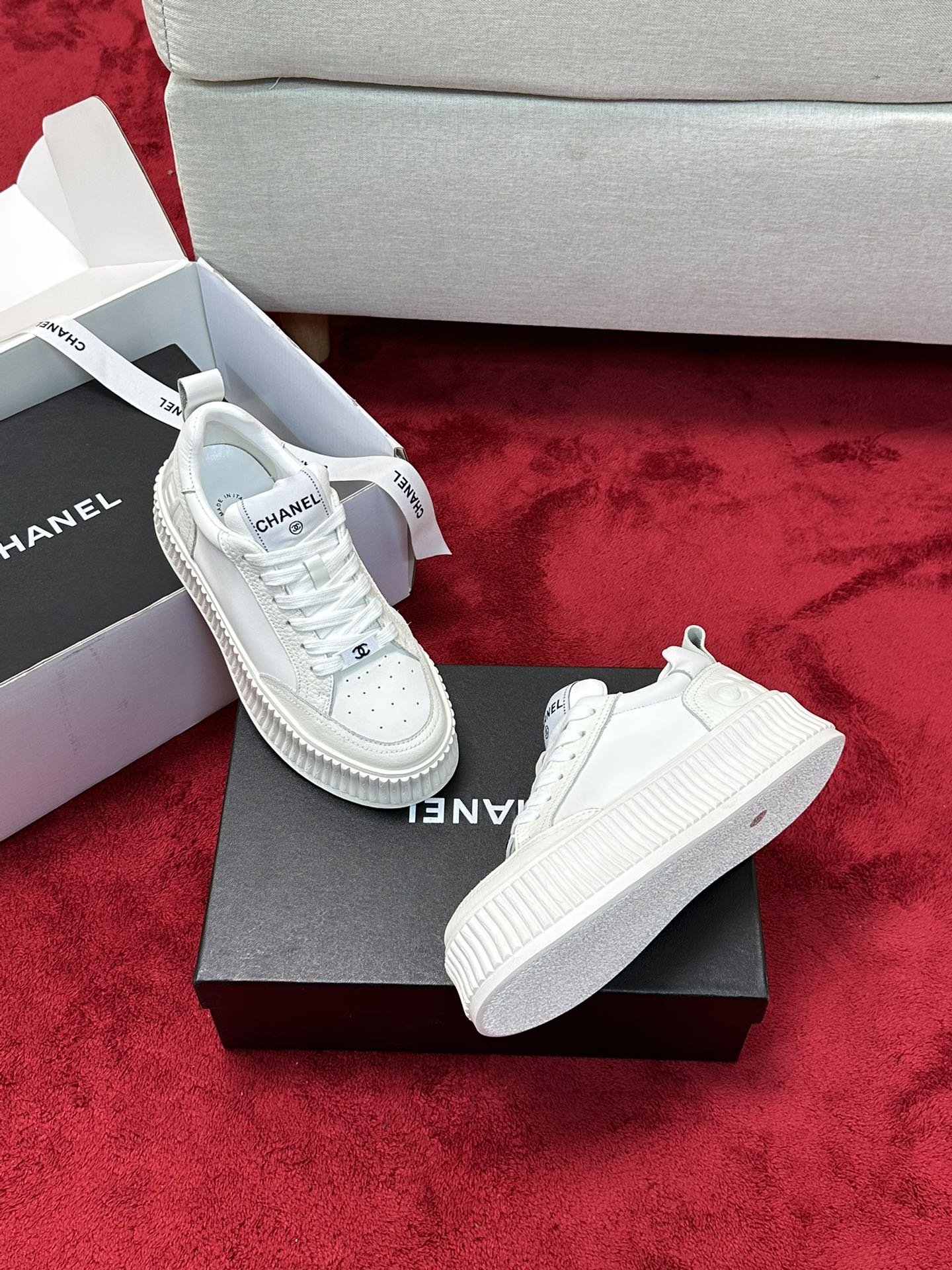 Chanel Sneakers Pure White 2026 | Drip Kickz Chanel Sneakers Pure White