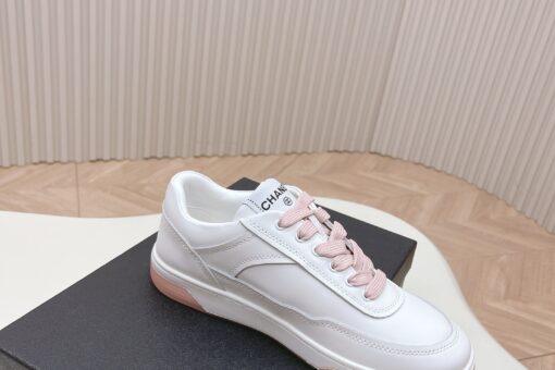 Chanel Sneakers White & Pink