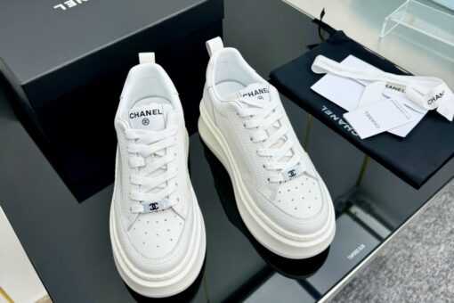 Chanel Sneakers Full White