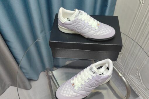 Chanel Sneakers Light Purple