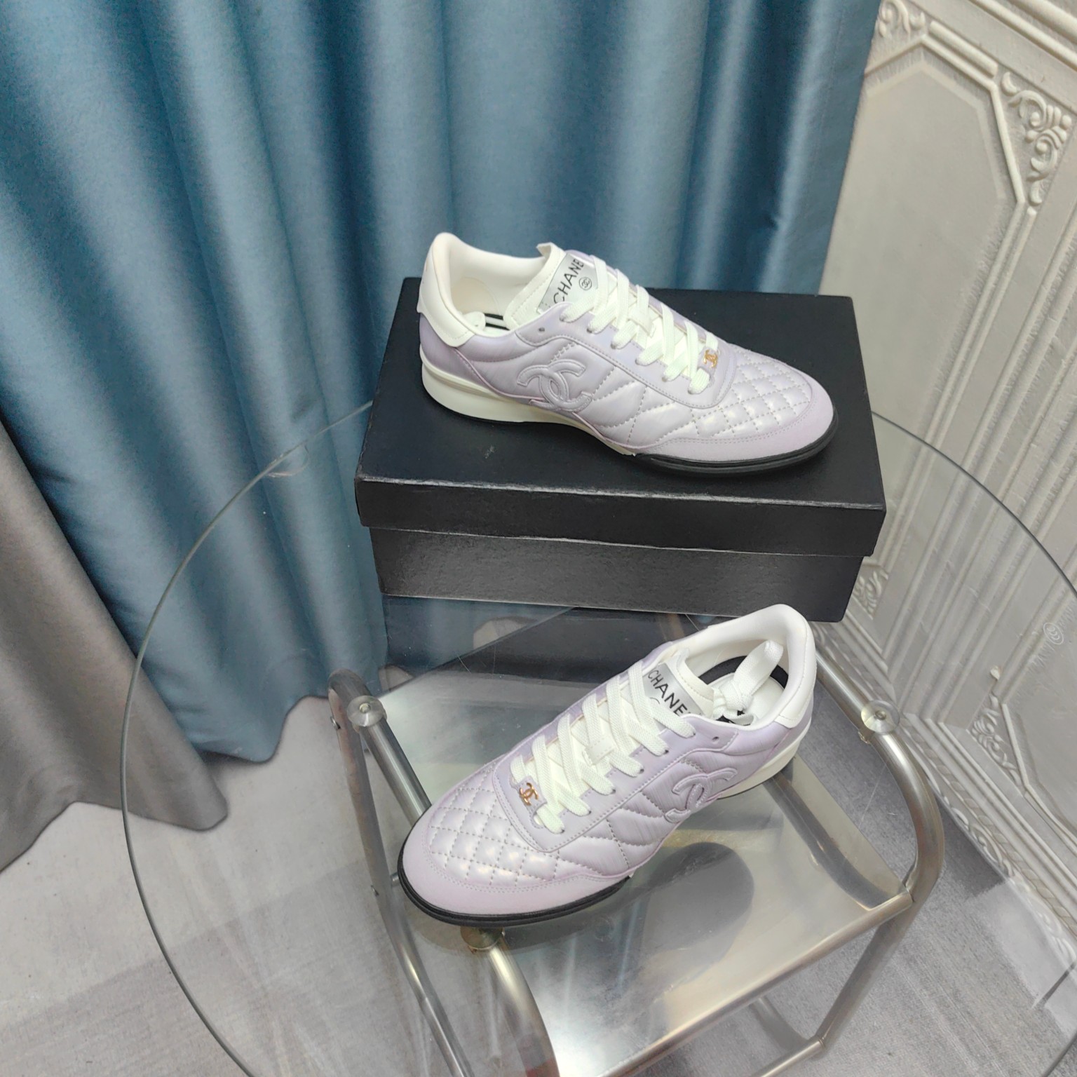 Chanel Sneakers Light Purple 2026 | Drip Kickz Chanel Sneakers Light Purple