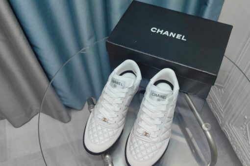 Chanel Sneakers Fresh White
