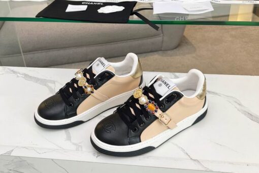 Chanel The Timeless Appeal Sneakers Black & Pink