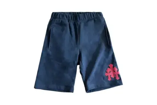 Chrome Hearts Triple Cross Sweatshort ‘Black/Red’