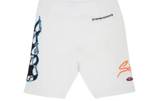 Chrome Hearts x Matty Boy Sinister Thermal Biker Shorts ‘White’