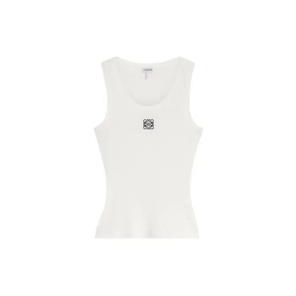 Loewe Anagram Tank Top ‘White’ 2026 | Drip Kickz Loewe Anagram Tank Top ‘White’