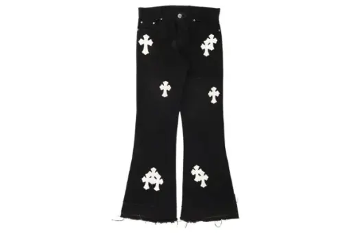 Chrome Hearts Jeans With Cross ‘Black’