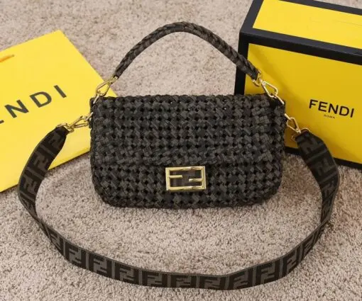 Fendi Baguette Bag Brown 2026 | Drip Kickz Fendi Baguette Bag Brown