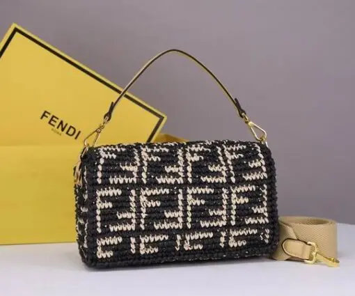 Fendi Baguette Bag Brown Beige 2026 | Drip Kickz Fendi Baguette Bag Brown Beige - Image 3