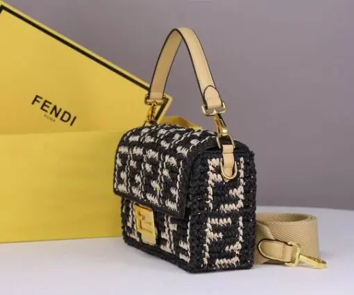 Fendi Baguette Bag Brown Beige 2026 | Drip Kickz Fendi Baguette Bag Brown Beige - Image 2