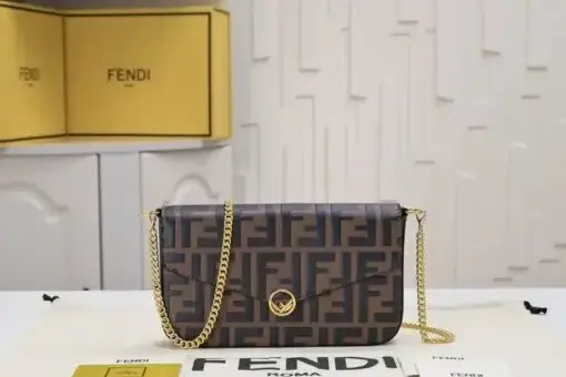 Fendi Bag Brown & Black
