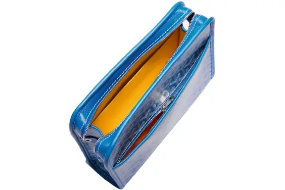 Goyard Jouvence Toiletry Bag MM Blue 2026 | Drip Kickz Goyard Jouvence Toiletry Bag MM Blue - Image 2