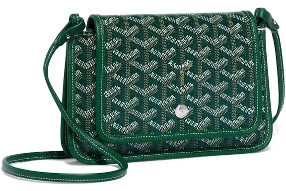 Goyard Plumet Pouch Green 2026 | Drip Kickz Goyard Plumet Pouch Green Front View