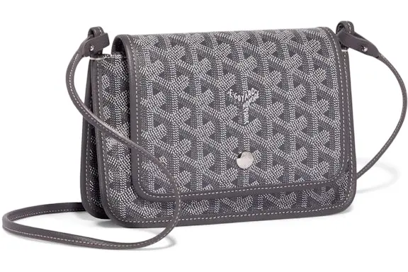 Goyard Plumet Pouch Grey 2026 | Drip Kickz Goyard Plumet Pouch Grey Front View