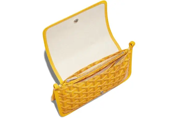 Goyard Plumet Pouch Yellow 2026 | Drip Kickz Goyard Plumet Pouch Yellow - Image 2