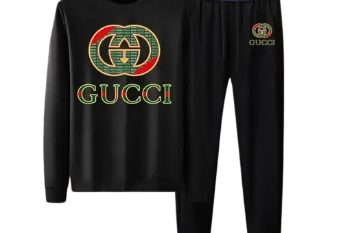 Gucci GG Logo Tracksuit Black