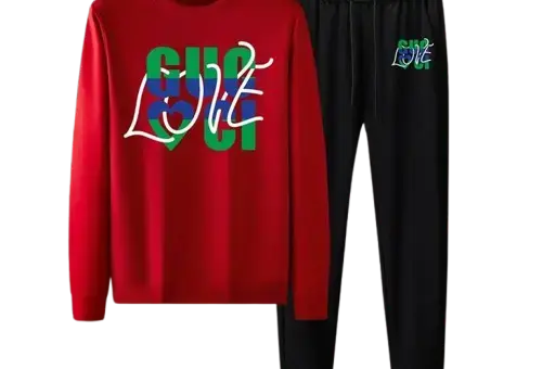 Gucci Tracksuit Red/Black M2