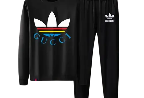 Gucci X Adidas Tracksuit Black