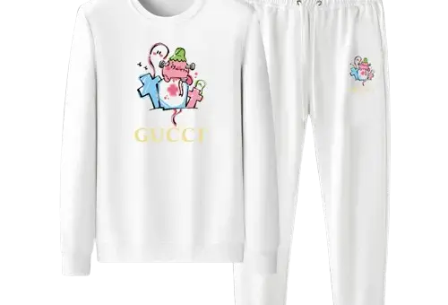 Gucci Cotton Tracksuit White M1